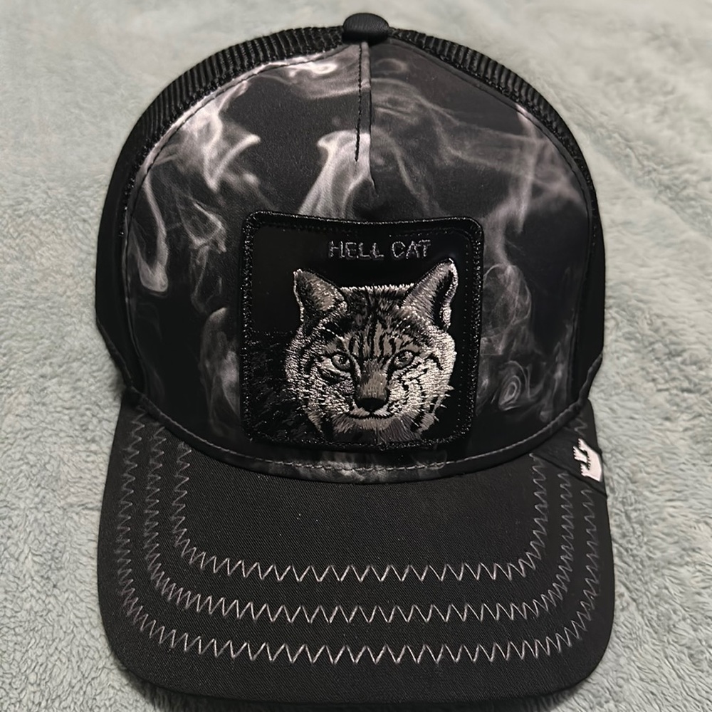 Goorin Bros The Farm Trucker Noir Capsule Hell Cat Touch Of Evil Smoke